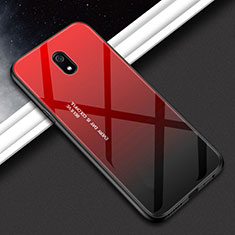 Carcasa Bumper Funda Silicona Espejo M01 para Xiaomi Redmi 8A Rojo