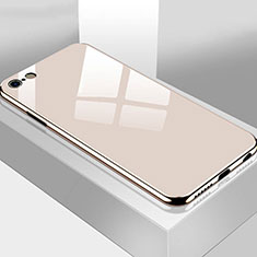 Carcasa Bumper Funda Silicona Espejo M02 para Apple iPhone 6S Plus Oro
