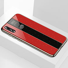 Carcasa Bumper Funda Silicona Espejo M02 para Huawei Enjoy 9s Rojo