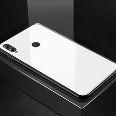 Carcasa Bumper Funda Silicona Espejo M02 para Huawei Honor 8X Blanco