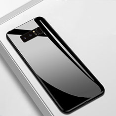 Carcasa Bumper Funda Silicona Espejo M02 para Samsung Galaxy Note 8 Negro