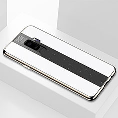 Carcasa Bumper Funda Silicona Espejo M02 para Samsung Galaxy S9 Plus Blanco
