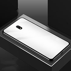 Carcasa Bumper Funda Silicona Espejo M02 para Xiaomi Redmi 8A Blanco