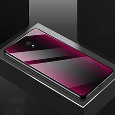 Carcasa Bumper Funda Silicona Espejo M02 para Xiaomi Redmi 8A Rosa Roja