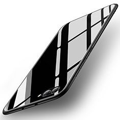 Carcasa Bumper Funda Silicona Espejo M04 para Huawei Honor V10 Negro
