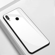 Carcasa Bumper Funda Silicona Espejo M05 para Huawei Y9 (2019) Blanco