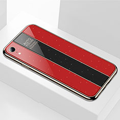 Carcasa Bumper Funda Silicona Espejo para Apple iPhone XR Rojo