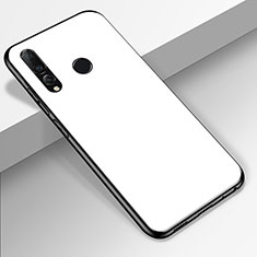 Carcasa Bumper Funda Silicona Espejo para Huawei Enjoy 9s Blanco