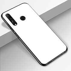Carcasa Bumper Funda Silicona Espejo para Huawei Honor 20 Lite Blanco