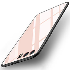 Carcasa Bumper Funda Silicona Espejo para Huawei Honor 9 Premium Oro Rosa