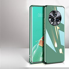 Carcasa Bumper Funda Silicona Espejo para Huawei Honor Magic5 5G Verde