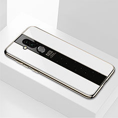 Carcasa Bumper Funda Silicona Espejo para Huawei Mate 20 Lite Blanco