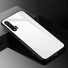Carcasa Bumper Funda Silicona Espejo para Huawei Nova 6 Blanco