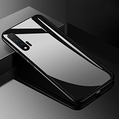 Carcasa Bumper Funda Silicona Espejo para Huawei Nova 6 Negro