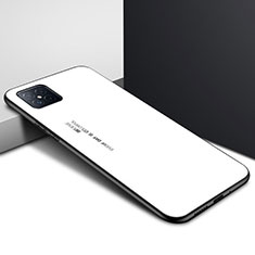 Carcasa Bumper Funda Silicona Espejo para Huawei Nova 8 SE 5G Blanco