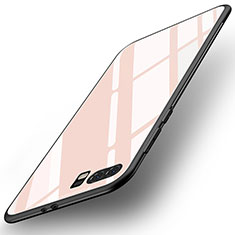 Carcasa Bumper Funda Silicona Espejo para Huawei P10 Plus Rosa