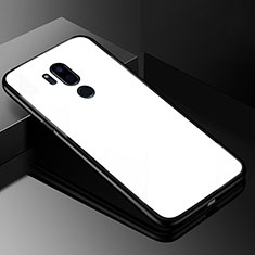 Carcasa Bumper Funda Silicona Espejo para LG G7 Blanco