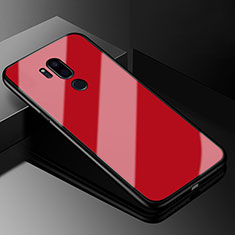 Carcasa Bumper Funda Silicona Espejo para LG G7 Rojo