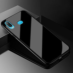 Carcasa Bumper Funda Silicona Espejo para Samsung Galaxy A6s Negro