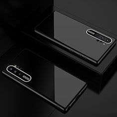 Carcasa Bumper Funda Silicona Espejo para Samsung Galaxy Note 10 Plus Negro