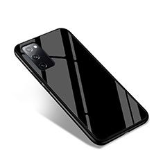 Carcasa Bumper Funda Silicona Espejo para Samsung Galaxy S20 FE 4G Negro
