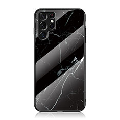 Carcasa Bumper Funda Silicona Espejo para Samsung Galaxy S23 Ultra 5G Negro