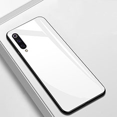 Carcasa Bumper Funda Silicona Espejo para Xiaomi CC9e Blanco