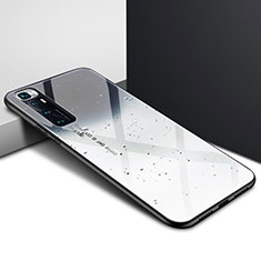 Carcasa Bumper Funda Silicona Espejo para Xiaomi Mi 10 Ultra Gris