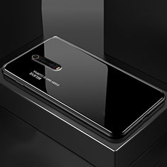 Carcasa Bumper Funda Silicona Espejo para Xiaomi Mi 9T Negro