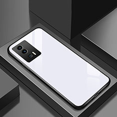 Carcasa Bumper Funda Silicona Espejo para Xiaomi Poco F5 Pro 5G Blanco
