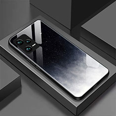 Carcasa Bumper Funda Silicona Espejo para Xiaomi Poco X5 5G Gris Oscuro