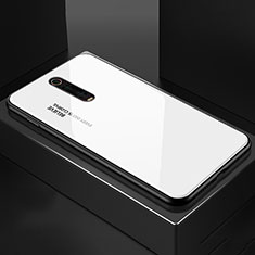 Carcasa Bumper Funda Silicona Espejo para Xiaomi Redmi K20 Blanco
