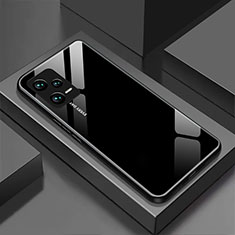Carcasa Bumper Funda Silicona Espejo para Xiaomi Redmi Note 12 Pro 5G Negro