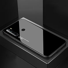 Carcasa Bumper Funda Silicona Espejo para Xiaomi Redmi Note 8 (2021) Negro