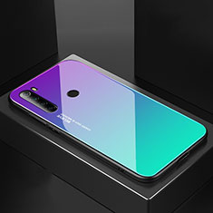 Carcasa Bumper Funda Silicona Espejo para Xiaomi Redmi Note 8 (2021) Verde