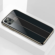 Carcasa Bumper Funda Silicona Espejo T01 para Apple iPhone 11 Pro Max Negro