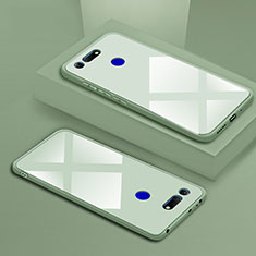 Carcasa Bumper Funda Silicona Espejo T01 para Huawei Honor V20 Verde