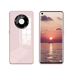 Carcasa Bumper Funda Silicona Espejo T01 para Huawei Mate 40 Rosa