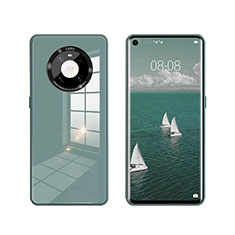 Carcasa Bumper Funda Silicona Espejo T01 para Huawei Mate 40 Verde