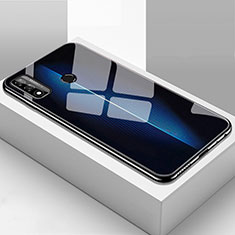 Carcasa Bumper Funda Silicona Espejo T01 para Huawei Nova Lite 3 Plus Azul