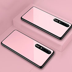 Carcasa Bumper Funda Silicona Espejo T01 para Huawei P30 Rosa