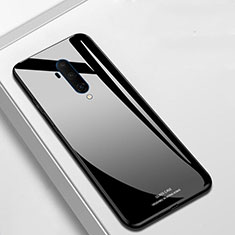 Carcasa Bumper Funda Silicona Espejo T01 para OnePlus 7T Pro Negro