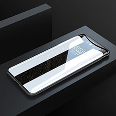 Carcasa Bumper Funda Silicona Espejo T01 para Oppo Find X Super Flash Edition Blanco