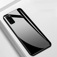 Carcasa Bumper Funda Silicona Espejo T01 para Samsung Galaxy S20 Negro
