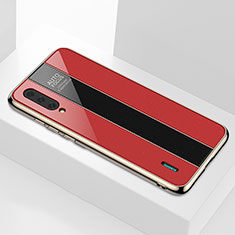 Carcasa Bumper Funda Silicona Espejo T01 para Xiaomi Mi A3 Rojo