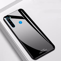 Carcasa Bumper Funda Silicona Espejo T01 para Xiaomi Redmi Note 8 Negro