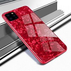Carcasa Bumper Funda Silicona Espejo T02 para Apple iPhone 11 Pro Max Rojo