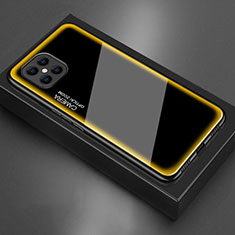 Carcasa Bumper Funda Silicona Espejo T02 para Huawei Nova 8 SE 5G Amarillo