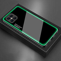 Carcasa Bumper Funda Silicona Espejo T02 para Huawei Nova 8 SE 5G Verde