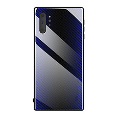 Carcasa Bumper Funda Silicona Espejo T02 para Samsung Galaxy Note 10 Plus 5G Morado